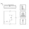 Монтажная планка Sensys дистанция 0 (9071575) Hettich, недорого - фото №3 - small