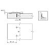 Монтажная планка Sensys, D=1,5мм, c эксцентриком, 9071671, Hettich, в Украине - фото №4 - small