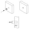 Муфта М6 L=11 D=10, забивна, пластик, нерозтискна, №33 (1004928) Hettich, недорого - фото №3 - small