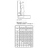 Петля Clip-on, 110°, Sensys 8675, наклад., без пруж., черн. обсид. (9091741) Hettich, цена - фото №6 - small