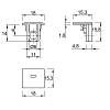 Стяжка для полок 18 мм Shelf Block D=15, Permo, в Украине - фото №4 - small