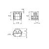 Стяжка для полок 18 мм Shelf Block D=15, Permo, в Украине - фото №4 - small