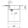 Мойка с сифоном тектонайт S2D Slim 611-78 XL маскарпоне Franke (143.0627.386) уценка, недорого - фото №3 - small