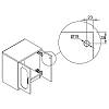 Замок врезной двухсторонний Muller CL 22mm, фото - фото №5 - small