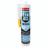 Клей-герметик FIX ALL Crystal 290мл прозрачный Soudal - small