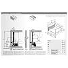 Комплект внутреннего ящика AvanTech YOU А L=500 H=139 антрацит Hettich, купить - фото №2 - small