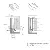 Комплект для ящика Muller Box profi line 3D L=450 Н=178 антрацит, фото - фото №5 - small