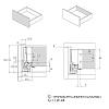 Комплект для ящика Muller Box profi line 3D L=500 Н=95 антрацит, фото - фото №5 - small