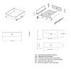 Комплект для внутреннего ящика Muller Box profi line 3D L=500 Н=127 белый, недорого - фото №3 - small