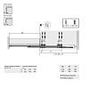 Ящик Atira с держателем тарелок CargoPlus, NL520  KB 600 H144, полн.выдв.SS, антрацит (Hettich), купить - фото №2 - small