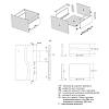 Комплект для ящика Muller Box profi line 3D L=400 Н=178 (+1 рельс) антрацит, в Украине - фото №4 - small