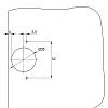 Петля Clip-on, 110°, Sensys 8645i, полунакладная, с доводч., черн. обсид. (9091739) Hettich, оптом - фото №12 - small