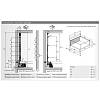 Комплект ящика AvanTech YOU А L=500 H=251 белый Hettich, купить - фото №2 - small
