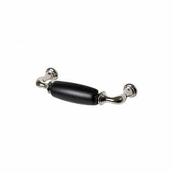 Ручка Marella CL 15136.96 никель полированный | черный матовый