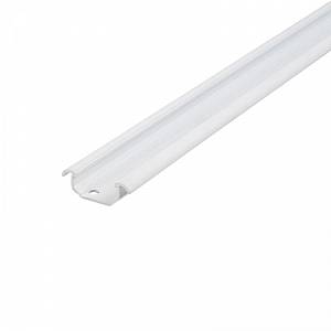 Профиль для LED-ленты, УГЛОВОЙ, L = 3м, алюминий, порошк. белый