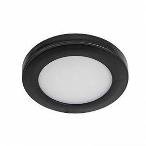 LED-светильник Orbit slim 12В, 1,8Вт, 6000K(Холодный свет), пластик, черный