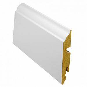 Плинтус МДФ FN Neuhofer Holz PAINT-ON FU82L Белый 2400х82х13 | viyar.ua Плинтус МДФ FN Neuhofer Holz PAINT-ON FU82L Белый 2400х82х13