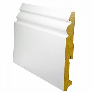 Плинтус МДФ FN Neuhofer Holz PAINT-ON FU150L Белый 2400х150х15 | viyar.ua Плинтус МДФ FN Neuhofer Holz PAINT-ON FU150L Белый 2400х150х15
