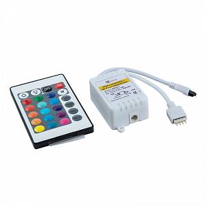 RGB-контролер з Wi-Fi + IR управлінням,  144Вт/12В/IP20,  (1 конектор для LED)