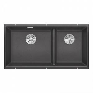 Мойка SUBLINE 480/320-U SILGRANIT (мпс.) антрацит BLANCO (523584)