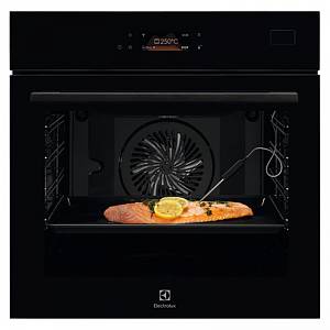 Духова шафа електрична EOB8S39WZ чорний Electrolux