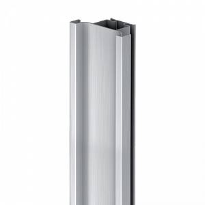 Профіль GOLA вертикальний проміжний,  L = 4500 мм,  type C,  алюміній браш,  Scilm