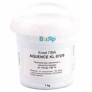 Клей ПВА Aquence KL 072 (ведро – 1 кг)