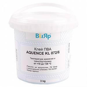 Клей ПВА Aquence KL 072 (ведро – 3 кг)