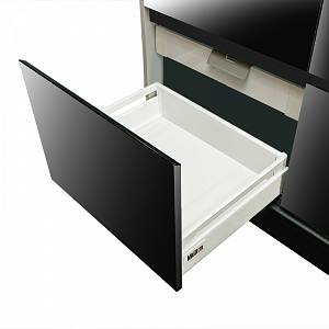 Комплект Muller Box L-350 с 1 релингом белый | viyar.ua Комплект Muller Box L-350 с 1 релингом белый