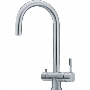Змішувач EOS Clear Water нерж. сталь полірована Franke (120.0179.979) | viyar.ua Змішувач EOS Clear Water нерж. сталь полірована Franke (120.0179.979)