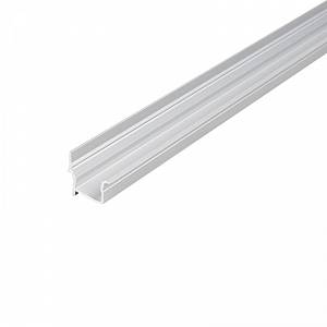 Профіль для LED-стрічки, ВРІЗНИЙ ІЗ ШТОРКОЮ, L = 3м, алюміній, анодоване срібло | viyar.ua Профіль для LED-стрічки, ВРІЗНИЙ ІЗ ШТОРКОЮ, L = 3м, алюміній, анодоване срібло