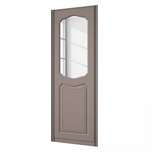 Дверь STARKE Loiret модель 3 наполнение МДФ, зеркало серебро