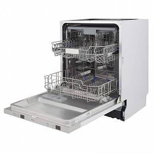 Посудомийна машина біла (60 см) INTERLINE DWI 605 L