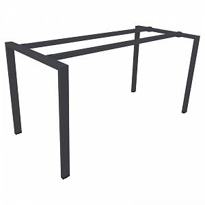 Каркас для стола, П-образный, черный RAL 9005, 1200х600мм
