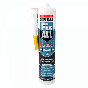 Клей-герметик FIX ALL Flexi 290мл белый Soudal