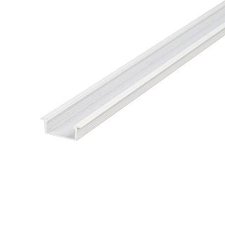 Профіль для LED-стрічки,  врізний,  L = 3м,  алюміній,  порошк. білий