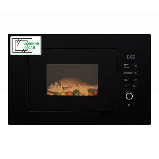 Микроволновка черная INTERLINE MWA 520 SSA BA