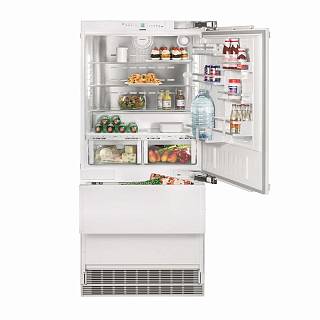 Вбудований комбінований холодильник ECBN 6156 Liebherr