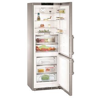 Комбінований холодильник з камерою BioFresh CBNes 5775 Liebherr