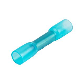 Гільза сполучна обтискна,  з термоусадкой,  27А,  1, 5-2, 5 кв.мм,  мідь / поліетилен,  блакитний