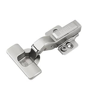 Петля Clip-On,  30°,  угловая,  с доводчиком,  никель,  3D,  Muller Profi Line