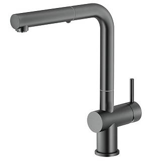 Смеситель Active Plus Super Metallic Pull Out темно-серый,  в/ш Franke (115.0524.929) уценка