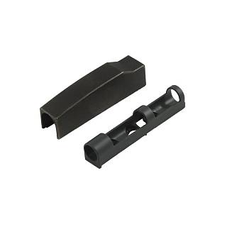 Дизайнерский адаптер для P2O Magnet,  PIN,  черный обсидиан,  накладной (9089566) Hettich