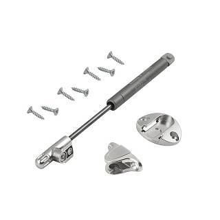 К-т KRABY P2О аморт-р газ./фрикц-е открытие вверх,  L244 N60, Italiana Ferramenta,  для ДСП/МДФ