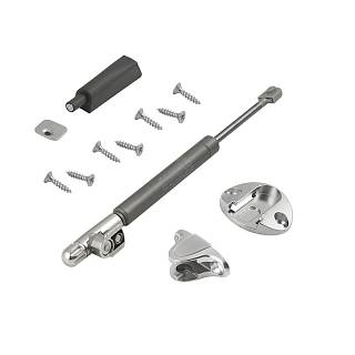 К-т KRABY PushToOpen амортизатор газ. / открытие вниз L244,  Italiana Ferramenta,  для ДСП/МДФ