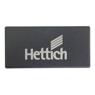 Заглушка ArciTech з логотипом "Hettich" антрацит (9123005) Hettich
