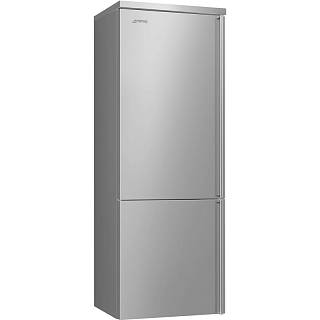 Холодильник з нижньою морозильною камерю лівий 70см FA3905LX5 Smeg