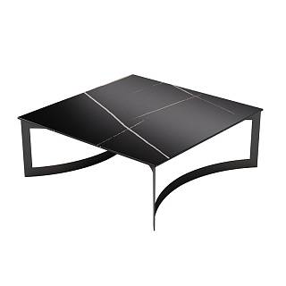 Опора журнального стола Loft SQUARE 120 RAL 9005