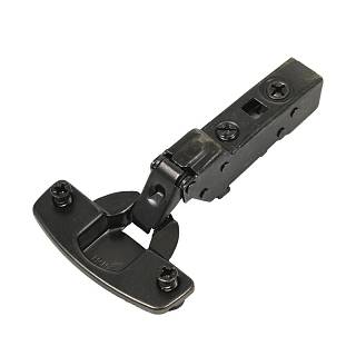 Петля Clip-on, 110°, Sensys 8646i, полунакл., фасад 10–16мм, с доводч., чёрн.обсидиан(9091794) Hettich
