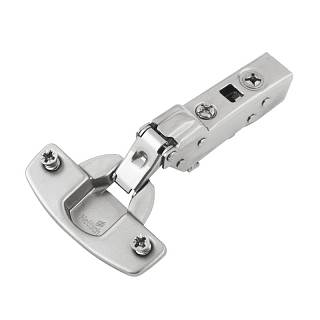 Завіса Clip-on, 110°, Sensys 8676, напів-на, без пружини, для тонк.фас.10-19мм, нікель(9094466) Hettich